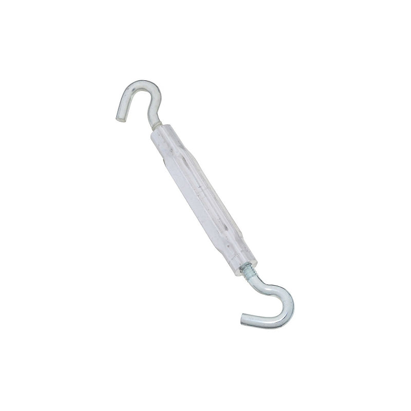National Hardware 2174BC Series N221-994 Turnbuckle, 55 lb Working Load, #12-24 Thread, Hook, 6-1/2 in L Take-Up