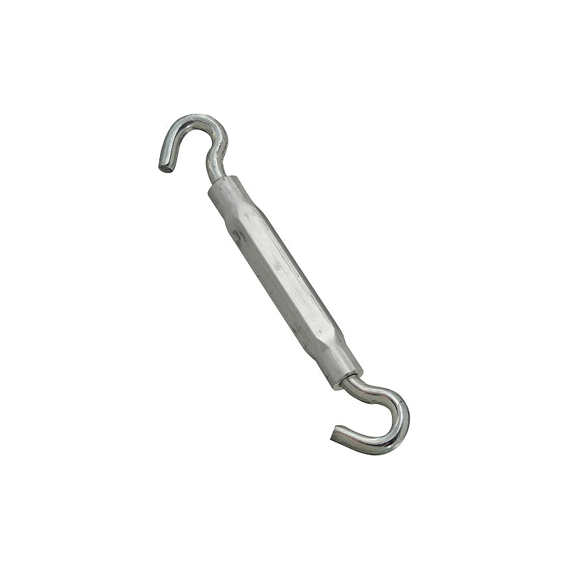 National Hardware 2174BC Series N222-018 Turnbuckle, 130 lb Working Load, 5/16-18 Thread, Hook, 9 in L Take-Up