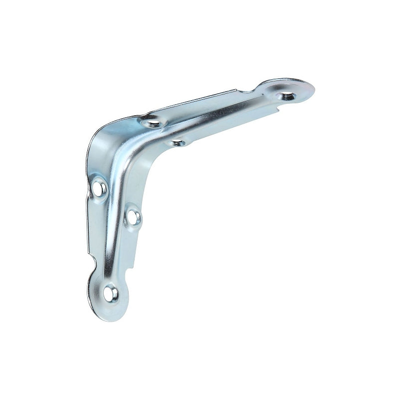 National Hardware 110BC N224-436 Shelf Bracket, 10 lb, 3 in L, 1-3/8 in H, Steel, Zinc
