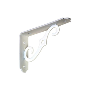 National Hardware 152BC Series N229-385 Shelf Bracket, 80 lb, 5 in L, 0.94 in H, Steel, Antique White