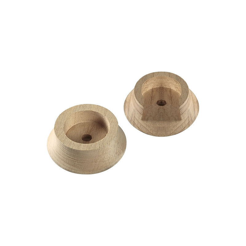 National Hardware DPB103 Series N262-972 Pole Socket Set, Wood, Natural