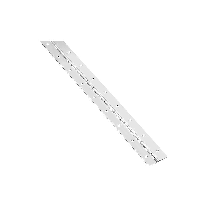 National Hardware V571 Series N266-940 Hinge, Stainless Steel, Continuous Hinge
