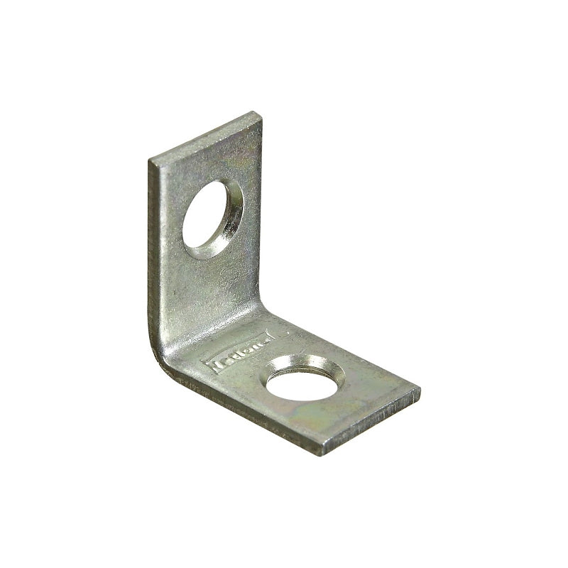 National Hardware V115 Series N275-628 Corner Brace, 3/4 in L, 1/2 in W, 3/4 in H, Steel, Zinc, 0.07 in Thick Material