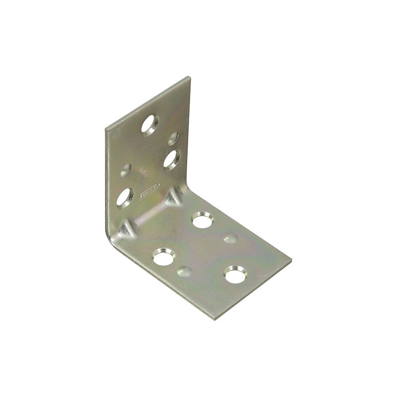 National Hardware V121 Series N285-551 Corner Brace, 2 in L, 1-1/2 in W, 2 in H, Steel, Zinc, 0.07 in Thick Material