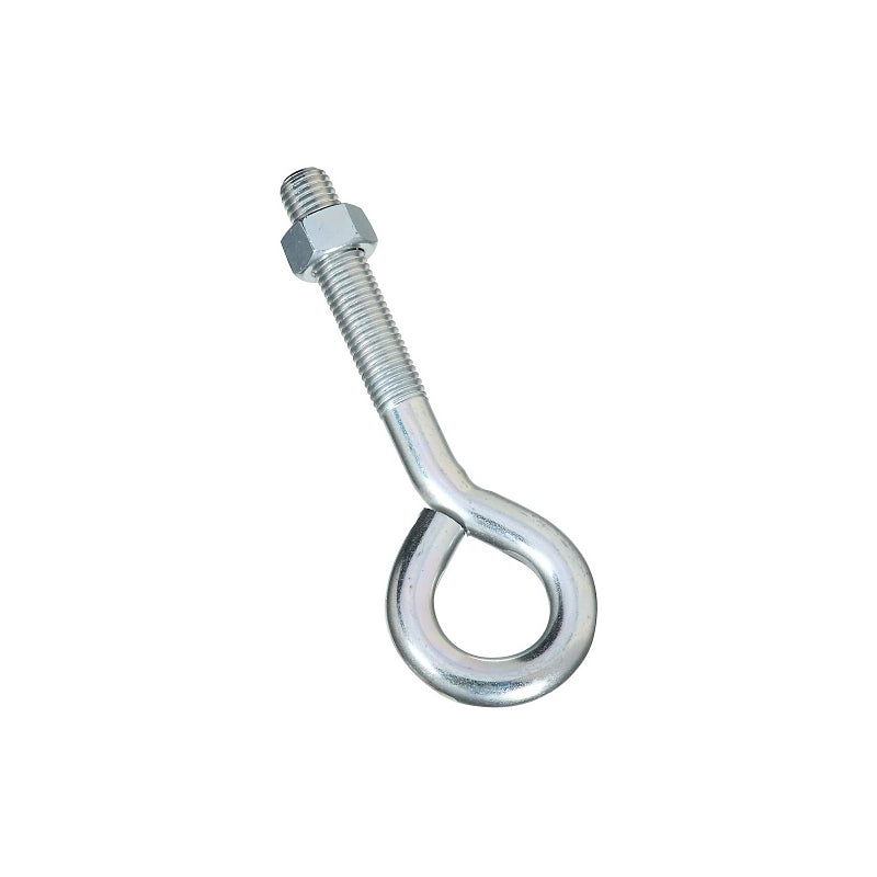 National Hardware N347-724 Eye Bolt, 3/4-10 Thread, Coarse Thread, 3-3/4 in L Thread, 1-1/2 in ID Dia Eye, Steel, Zinc