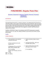 Nokorode 14030 Regular Flux, 1 lb, Paste, Tan