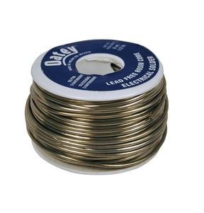 Oatey 53173 Rosin Core Wire Solder, 1 lb, Solid, Silver, 450 to 464 deg F Melting Point