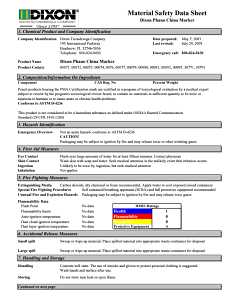 Dixon Ticonderoga 00077 China Marker, Black, 7 in L, Pack of 12