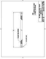 Plumb Pak EZ Series PP23799 Sink Supply Tube, 1/2 in Inlet, FIP Inlet, 1/2 in Outlet, FIP Outlet, Stainless Steel Tubing