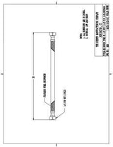 Plumb Pak EZ Series PP23818 Sink Supply Tube, 20 in L, 1/2 in Inlet, FIP Inlet, 1/2 in Outlet, FIP Outlet