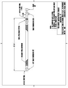 Plumb Pak EZ Series PP23850LF Sink Supply Tube, 3/8 in Inlet, Compression Inlet, Delta Outlet, Stainless Steel Tubing