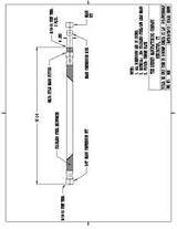 Plumb Pak EZ Series PP23850LF Sink Supply Tube, 3/8 in Inlet, Compression Inlet, Delta Outlet, Stainless Steel Tubing
