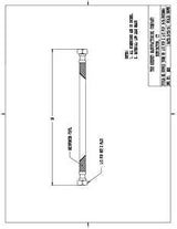 Plumb Pak EZ Series PP23884 Sink Supply Tube, 1/2 in Inlet, FIP Inlet, 1/2 in Outlet, FIP Outlet, Vinyl Tubing, 16 in L