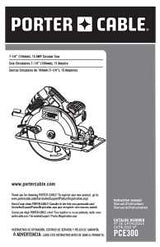 Porter-Cable PCE300 Circular Saw, 15 A, 7-1/4 in Dia Blade, 5/8 in Arbor, 45 deg Bevel