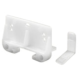 Prime-Line R 7128 Drawer Track Guide Kit, 2-1/2 in L x 1-5/16 in W Dimensions, For: 3/32 x 1-1/4 in Track, Plastic