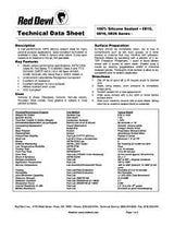 Red Devil 0820 Silicone Sealant, Clear, -60 to 400 deg F, 2.8 oz Squeeze Tube