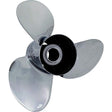 Solas Rubex NS3 Stainless Steel Interchangeable Hub 3-Blade Propeller, RH, 4-1/4″ Gearcase, 13 x 19