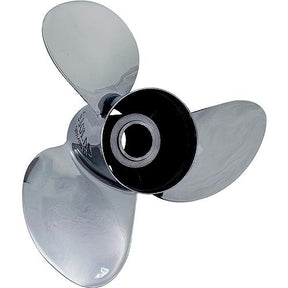 Solas Rubex NS3 Stainless Steel Interchangeable Hub 3-Blade Propeller, RH, 4-1/4″ Gearcase, 13 x 19