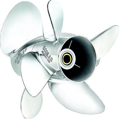 Solas 4653141210 Dual Prop System - Suzuki, Rear, 15.5″ x 21