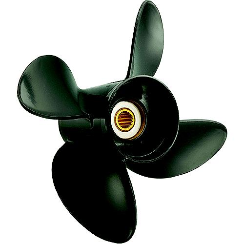 Solas 5013-087-07 Amita 4 Aluminum 4-Blade Propeller For Nissan & Tohatsu