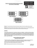 TPI HF4315TRPW Electric Bath Heater with Wall Box, 5.4/6.3 A, 208/240 V, 3840/5120 Btu, 70 cfm Air, White