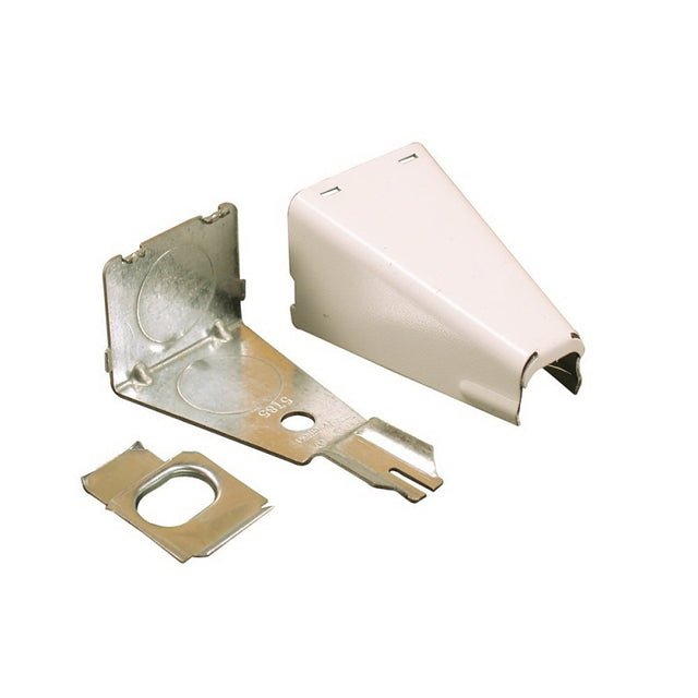 Wiremold BW17 Raceway T-Fitting, White, Metal