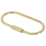 HILLMAN Sanitas Brass Gold Key Ring