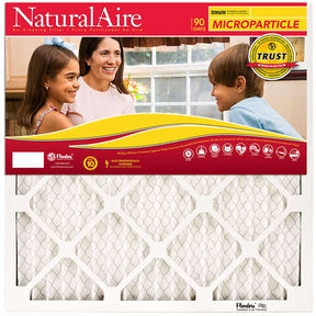 NaturalAire 20 in. W X 20 in. H X 1 in. D Synthetic 10 MERV Pleated Microparticle Air Filter 1 pk, Pack of 6