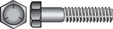 HILLMAN 1/2 in. D X 2 in. L Heat Treated Zinc Steel Hex Head Cap Screw 50 pk