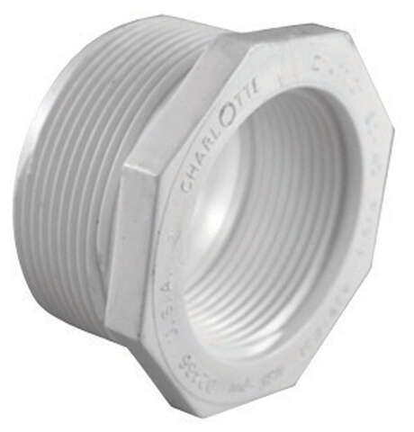 Charlotte Pipe Schedule 40 3 in. Slip X 3 in. D FPT PVC 3 in. Adapter 1 pk