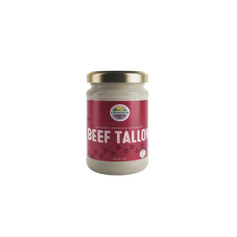 Cornhusker Kitchen Beef Tallow Oil 14 oz Bottle, Pack of 6