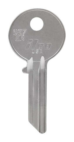 HILLMAN Traditional Key Padlock Universal Key Blank Single, Pack of 10