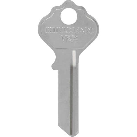 HILLMAN Traditional Key House/Office Universal Key Blank Single, Pack of 10