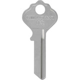 HILLMAN Traditional Key House/Office Universal Key Blank Single, Pack of 10