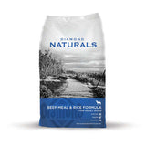 Diamond Naturals Adult Beef Meal and Rice Dry Dog Food Grain Free 40 lb