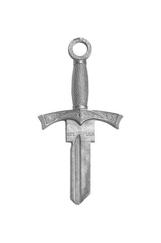 Lucky Line Forged Key Shapes Sword House Key Blank 68 SC1 Single For Schlage Locks, Pack of 5