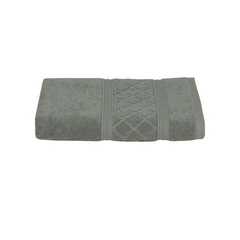 Sttelli Radiance Limestone Cotton Bath Towel 1 pc, Pack of 6