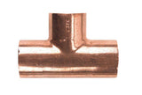 NIBCO 1-1/4 in. Sweat X 1-1/4 in. D Sweat Copper Tee 1 pk