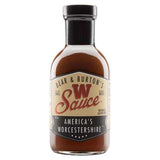 The W Sauce Bear & Burton's America's Worcestershire Sauce 12 oz, Pack of 6