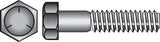 HILLMAN 5/8 in. D X 1-1/2 in. L Heat Treated Zinc Steel Hex Head Cap Screw 25 pk