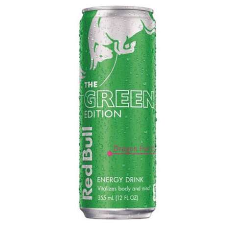 Red Bull Green Edition Dragon Fruit Energy Drink 12, Pack of 24