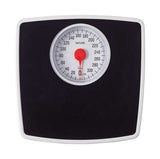 Taylor 330 lb Analog Bathroom Scale Black, Pack of 2