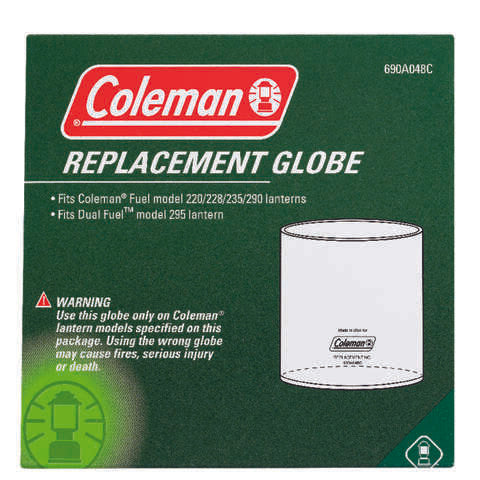 Coleman Clear Lantern Globe, Pack of 6