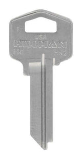 HILLMAN Traditional Key House/Office Universal Key Blank Single, Pack of 10