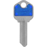 HILLMAN ColorPlus House/Office Key Blank Single, Pack of 5