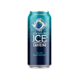 Sparkling Ice Blue Raspberry Caffeine Beverage 16 oz 1 pk, Pack of 12