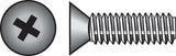 HILLMAN No. 6-32 X 1 in. L Phillips Flat Head Zinc-Plated Steel Machine Screws 100 pk
