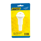 Seachoice Polished Plastic 3/4 in. W Thru Hull Connector 1 pk
