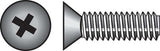 HILLMAN No. 1/4-20 X 1-1/4 in. L Phillips Flat Head Zinc-Plated Steel Machine Screws 100 pk