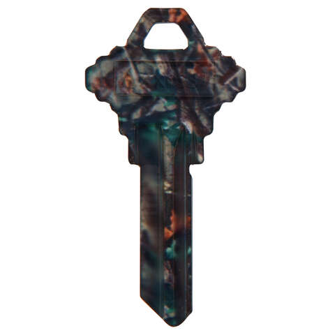 HILLMAN Wackey Camo House/Office Universal Key Blank SC1 Single, Pack of 6
